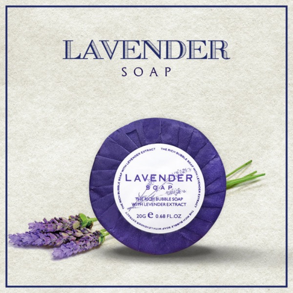Lavender Soap 원형 라벤더비누_500개